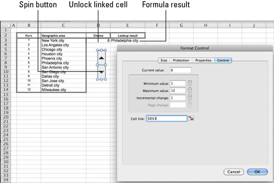 lock a column in place in excel for mac 2011